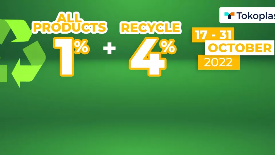 TOKOPLAS GREEN PROMO BUNDLE | Tokoplas.com