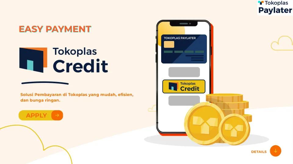 Sub Landing Page Tokoplas Credit | Tokoplas.com