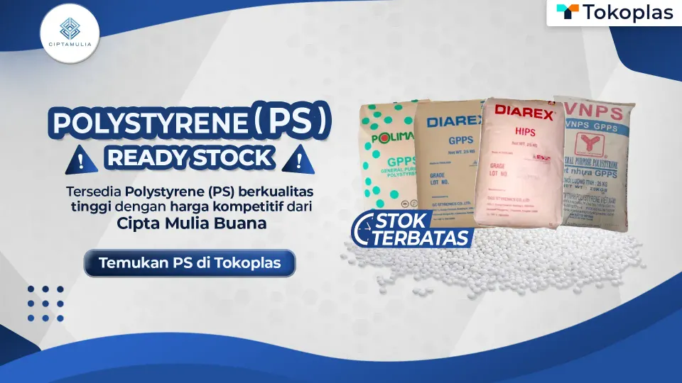 Polystyrene (PS) Ready Stock dari Cipta Mulia Buana | Tokoplas.com