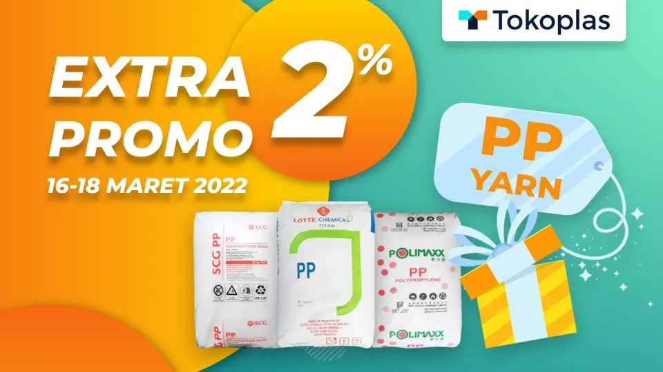 HANYA 3 HARI: PROMO PP YARN | Tokoplas.com