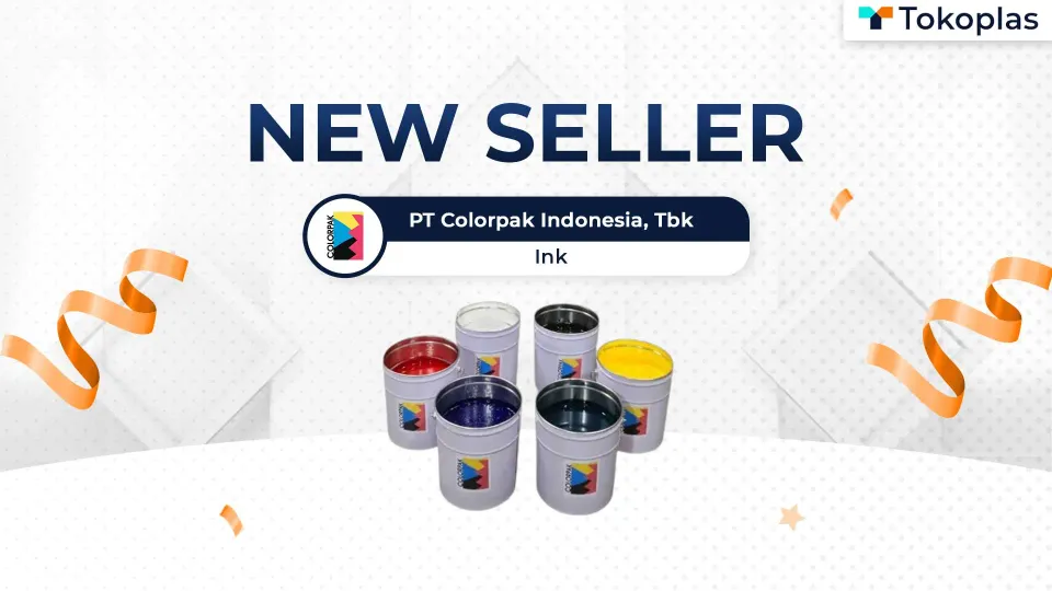 NEW SELLER: PT COLORPAK INDONESIA, TBK | Tokoplas.com