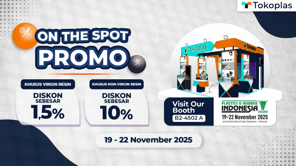 TOKOPLAS AT PAMERINDO: PLASTIC & RUBBER INDONESIA 2025 | Tokoplas.com